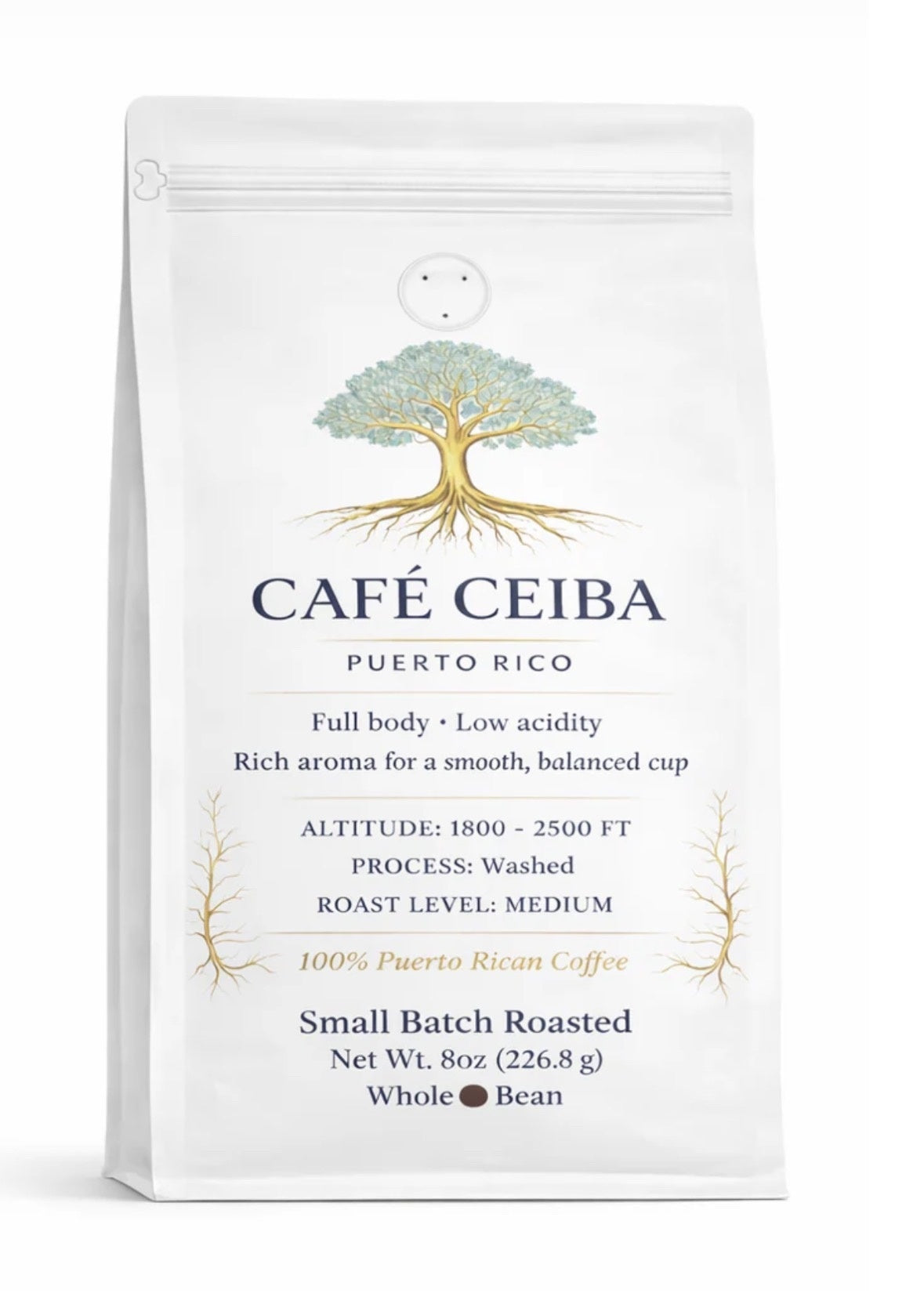 Café Ceiba Puerto Rico coffee bag